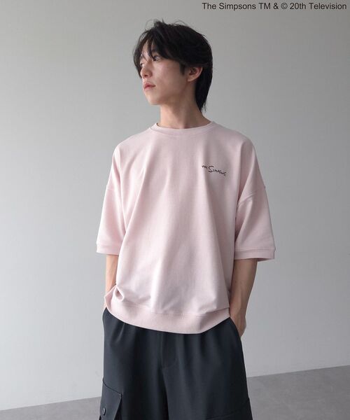 The Simpsons（ザ・シンプソンズ）の「The Simpsonsバックプリントスウェット（スウェット・レディース・ピンク・FREE）」の8枚目の写真