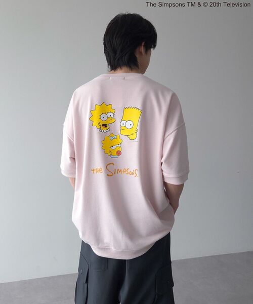 The Simpsons（ザ・シンプソンズ）の「The Simpsonsバックプリントスウェット（スウェット・レディース・ピンク・FREE）」の10枚目の写真