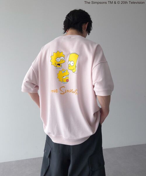 The Simpsons（ザ・シンプソンズ）の「The Simpsonsバックプリントスウェット（スウェット・レディース・ピンク・FREE）」の11枚目の写真