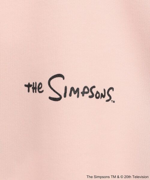 The Simpsons（ザ・シンプソンズ）の「The Simpsonsバックプリントスウェット（スウェット・レディース・ピンク・FREE）」の19枚目の写真