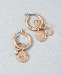 GOLDY（ゴールディ）の「【GOLDY】アッセンブル コイン チャーム ピアス 1250301（ピアス（両耳用））」