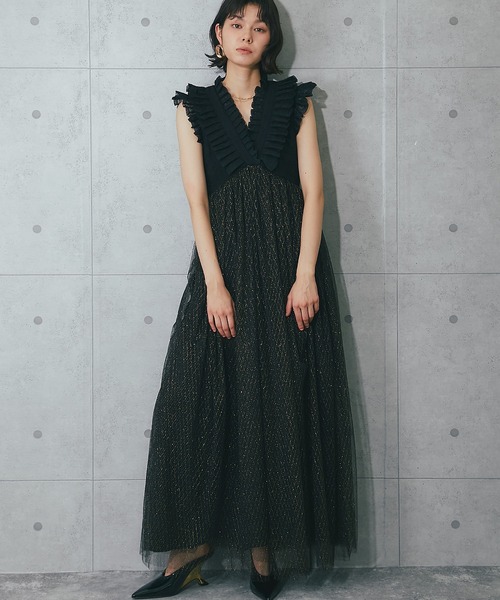 ⭐新品未使用⭐ラインバイカラードレス ラインバイカラードレス / GRACE CONTINENTAL | GRACE