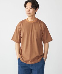 新品☆DARJEELING Tシャツ★ブラウン GENTIL ジャンティー トップス Tシャツ ポイント刺繍TEE
