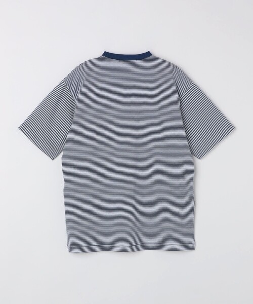 SHIPS（シップス）の「SHIPS: マイクロ ボーダー リンガー Tシャツ（Tシャツ/カットソー・メンズ・ブラウン/グリーン/ロイヤルブルー・SMALL/MEDIUM/LARGE/X-LARGE）」の16枚目の写真