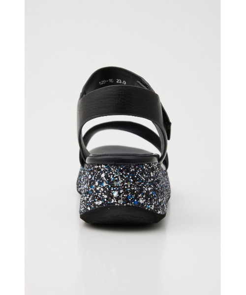 STACCATO（スタッカート）の「グリッターソールサンダル（サンダル・レディース・シルバー/ブラック・22.5cm/23.5cm/24.5cm/23.0cm/24.0cm）」の8枚目の写真