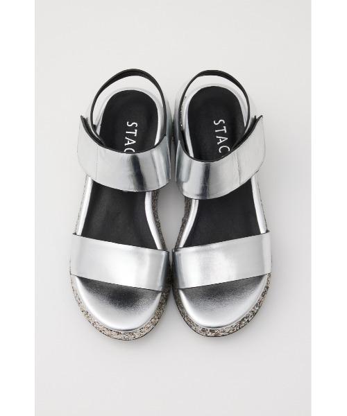 STACCATO（スタッカート）の「グリッターソールサンダル（サンダル・レディース・シルバー/ブラック・22.5cm/23.5cm/24.5cm/23.0cm/24.0cm）」の16枚目の写真