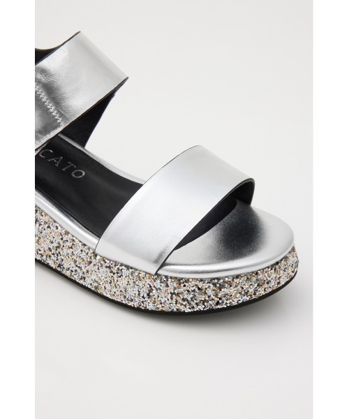 STACCATO（スタッカート）の「グリッターソールサンダル（サンダル・レディース・シルバー/ブラック・22.5cm/23.5cm/24.5cm/23.0cm/24.0cm）」の20枚目の写真