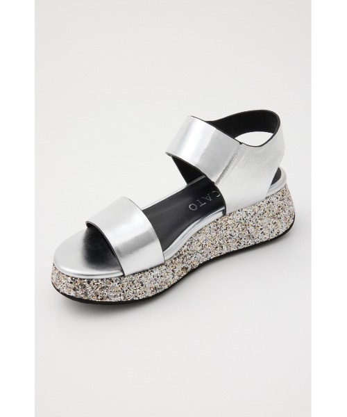 STACCATO（スタッカート）の「グリッターソールサンダル（サンダル・レディース・シルバー/ブラック・22.5cm/23.5cm/24.5cm/23.0cm/24.0cm）」の22枚目の写真