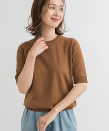 URBAN RESEARCH DOORS | 『UR TECH ひやサラクール』コットンハーフスリーブKNIT(ニット/セーター)