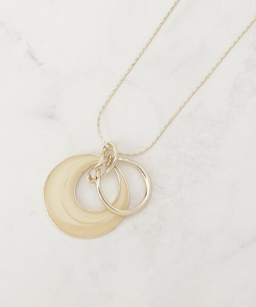 SHOO・LA・RUE（シューラルー）の「エポツキノワネックレス（ネックレス・レディース・シルバー/ゴールド/ピンクゴールド・00）」の2枚目の写真