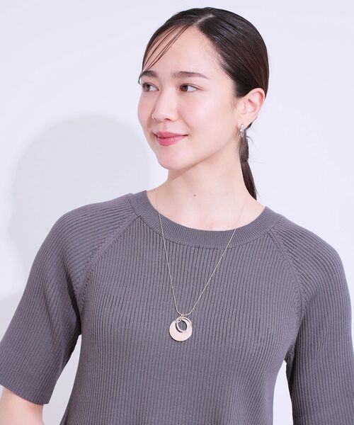SHOO・LA・RUE（シューラルー）の「エポツキノワネックレス（ネックレス・レディース・シルバー/ゴールド/ピンクゴールド・00）」の6枚目の写真