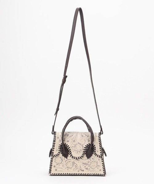 CARVING TRIBES（カービングトライブス）の「MINI FinuRei（ショルダーバッグ・レディース・ボルドー/ブラック・FREE）」の12枚目の写真