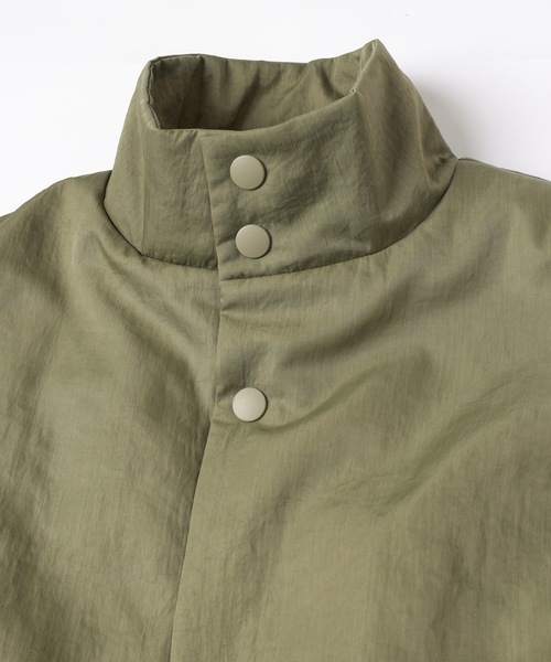 Dulcamara(ドゥルカマラ)の「ヴィンテージNYパデッド切替JK(ブルゾン・メンズ・オリーブ系/ブラック×ブラック・0/1)」の8枚目の写真