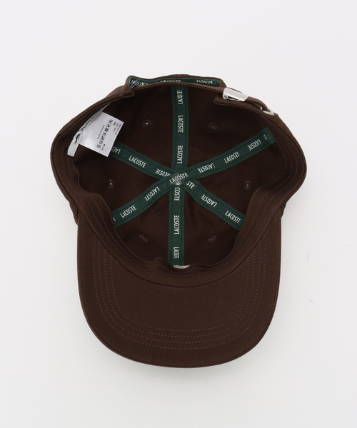 LACOSTE(ラコステ)の「LACOSTE/ラコステ L CAP RK1251J-99(キャップ・レディース・ベージュ/ブラウン・FREE)」の7枚目の写真