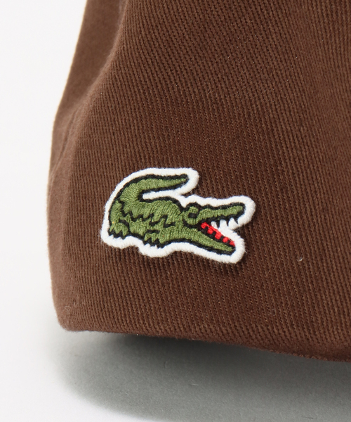LACOSTE(ラコステ)の「LACOSTE/ラコステ L CAP RK1251J-99(キャップ・レディース・ベージュ/ブラウン・FREE)」の8枚目の写真