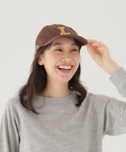 LACOSTE(ラコステ)の「LACOSTE/ラコステ L CAP RK1251J-99(キャップ・レディース・ベージュ/ブラウン・FREE)」の12枚目の写真