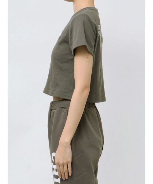 NBA（エヌビーエー）の「NBA STONE ショートTシャツ（Tシャツ/カットソー・レディース・チャコールグレー/オフホワイト/ライム・FREE）」の22枚目の写真