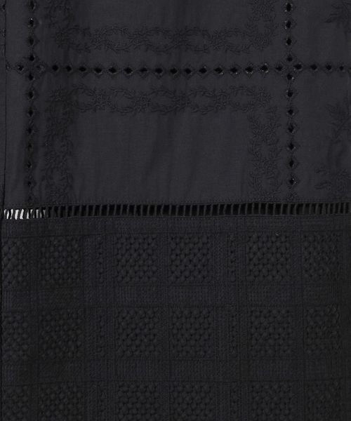 JEANASIS（ジーナシス）の「パッチワークレースパンツ/492216（その他パンツ・レディース・ブラック系その他/ブラウン/ホワイト・FREE）」の12枚目の写真