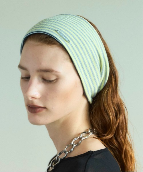 Border Reversible Hair Band/ボーダーリバーシブルヘアバンド