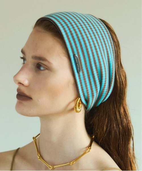 Border Reversible Hair Band/ボーダーリバーシブルヘアバンド