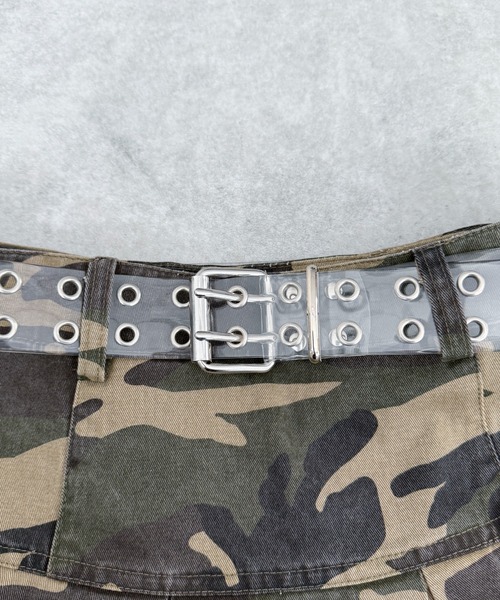 WEGO(ウィゴー)の「WEGO/ダブルハトメベルト(ベルト・レディース・その他1/ブラック・FREE)」の7枚目の写真