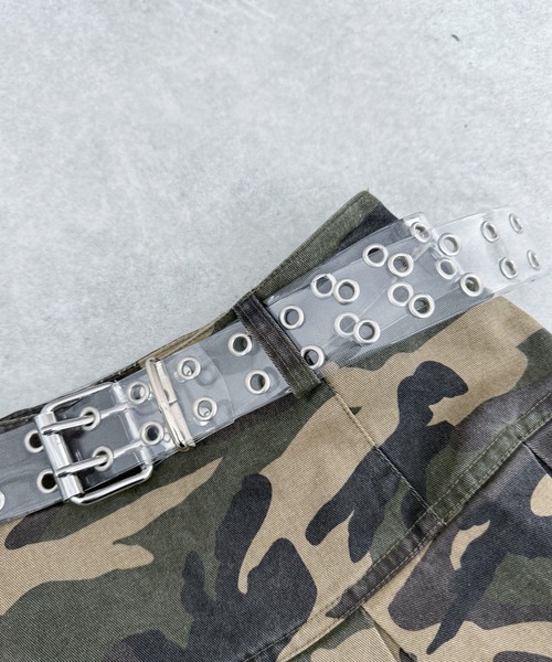 WEGO(ウィゴー)の「WEGO/ダブルハトメベルト(ベルト・レディース・その他1/ブラック・FREE)」の8枚目の写真