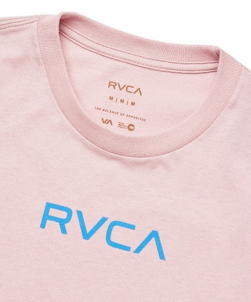 RVCA レディース FLOWER WAVE BOX LOGO LOOSE FIT ST Tシャツ