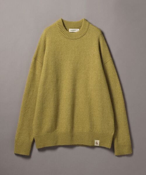 Calvin Klein（カルバン・クライン）の「クラシック トラッカーニット（ニット/セーター・メンズ・ブラック/イエロー系その他/ライトベージュ・L/XL/S/M）」の14枚目の写真