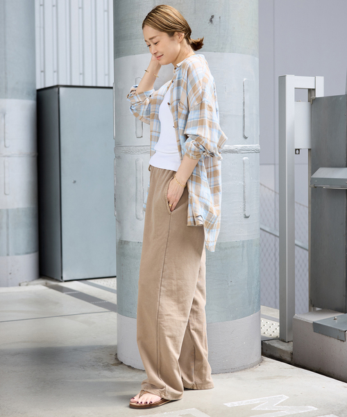 ASHER LA/アッシャー エルエー】 River sweat pants（スウェットパンツ