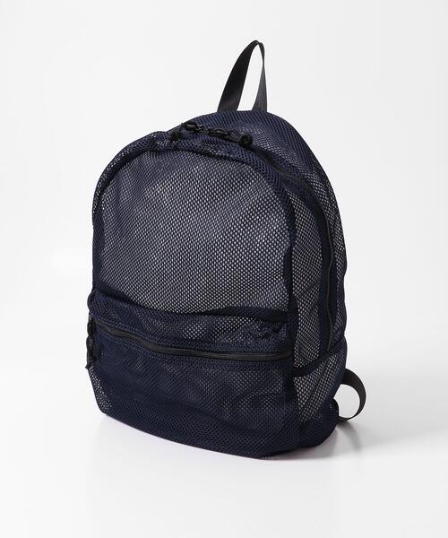 SENSE OF PLACE by URBAN RESEARCH(センスオブプレイスバイアーバンリサーチ)の「メッシュバッグパック(バックパック/リュック・メンズ・ブルー/ブラック/ネイビー・ONE)」の13枚目の写真