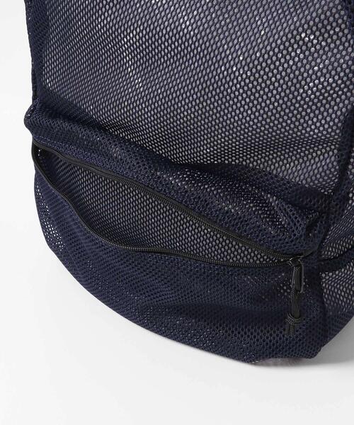 SENSE OF PLACE by URBAN RESEARCH(センスオブプレイスバイアーバンリサーチ)の「メッシュバッグパック(バックパック/リュック・メンズ・ブルー/ブラック/ネイビー・ONE)」の16枚目の写真
