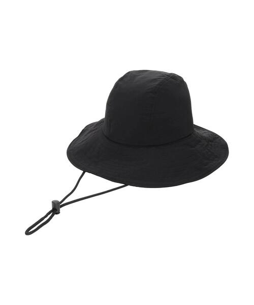 Samansa Mos2 blue（サマンサモスモスブルー）の「【UVカット・撥水加工】クラウン切替ハット（ハット・レディース・カーキ/ブラック/キナリ・F）」の12枚目の写真