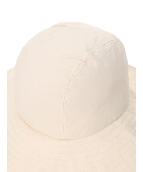 Samansa Mos2 blue（サマンサモスモスブルー）の「【UVカット・撥水加工】クラウン切替ハット（ハット・レディース・カーキ/ブラック/キナリ・F）」の17枚目の写真