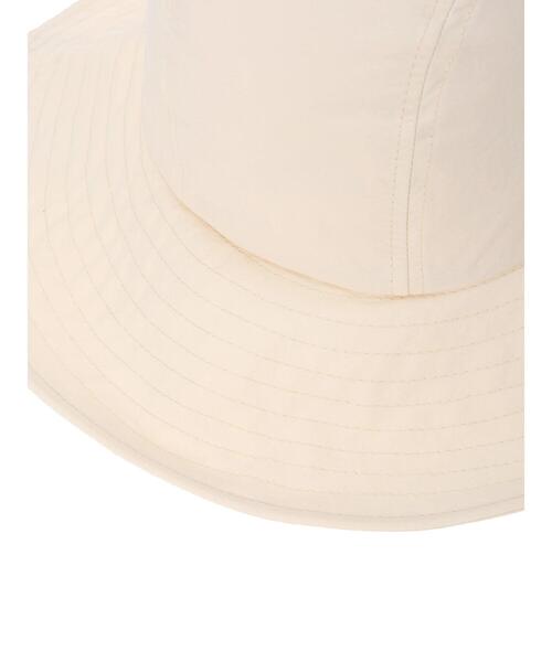 Samansa Mos2 blue（サマンサモスモスブルー）の「【UVカット・撥水加工】クラウン切替ハット（ハット・レディース・カーキ/ブラック/キナリ・F）」の18枚目の写真