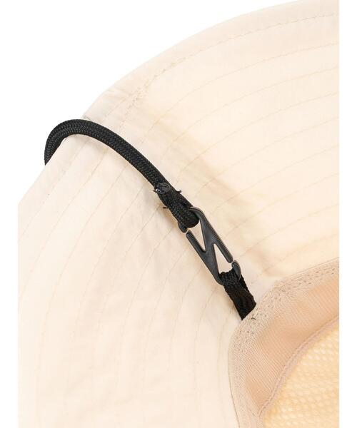 Samansa Mos2 blue（サマンサモスモスブルー）の「【UVカット・撥水加工】クラウン切替ハット（ハット・レディース・カーキ/ブラック/キナリ・F）」の20枚目の写真