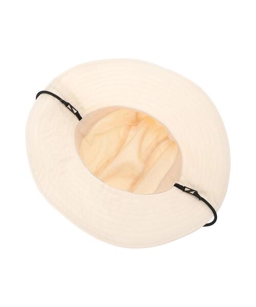 Samansa Mos2 blue（サマンサモスモスブルー）の「【UVカット・撥水加工】クラウン切替ハット（ハット・レディース・カーキ/ブラック/キナリ・F）」の21枚目の写真