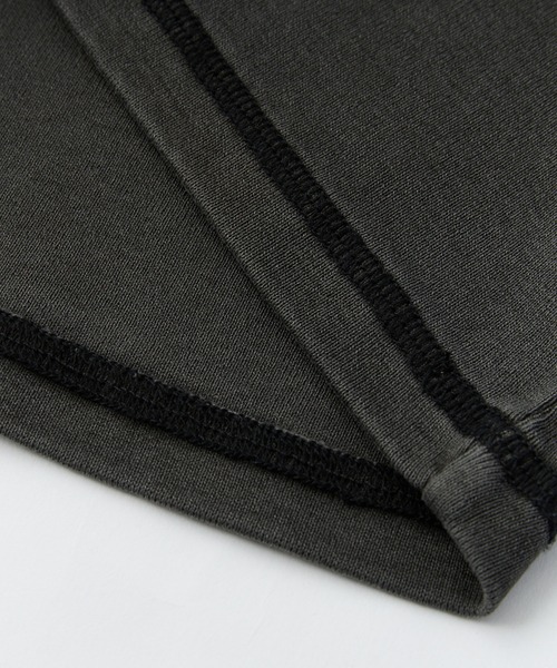 X-girl（エックスガール）の「COLLEGE LOGO L/S COMPACT TOP（Tシャツ/カットソー・レディース・ブラック/ブラウン/ネイビー・S/M）」の13枚目の写真