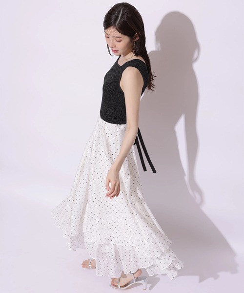 ノースリティアードドッキングワンピース