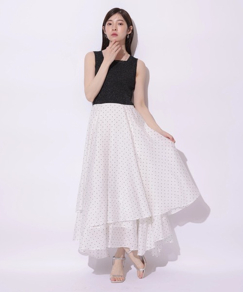 ノースリティアードドッキングワンピース Rirandture（リランドチュール）の「ノースリティアードドッキング