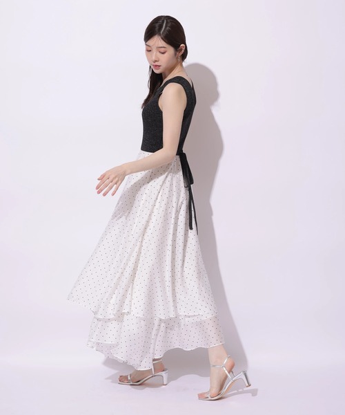 ノースリティアードドッキングワンピース Rirandture(リランドチュール)の「ノースリティアード