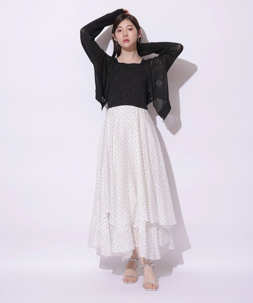 ノースリティアードドッキングワンピース Rirandture（リランドチュール）の「ノースリティアードドッキング