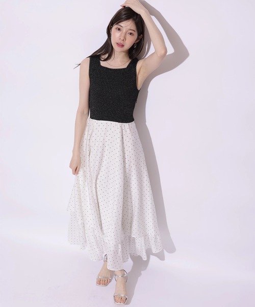 ノースリティアードドッキングワンピース Rirandture（リランドチュール）の「ノースリティアードドッキング