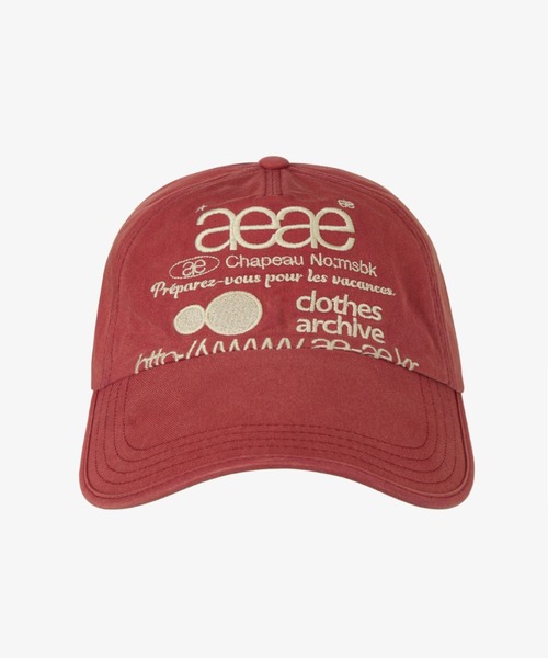 帽子 aeaeの公式サイトより購入しました。 WEB LOGO CAP（キャップ）｜aeae（エーイーエーイー）のファッション