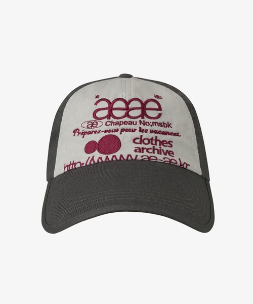 aeae(エーイーエーイー)の「WEB LOGO CAP(キャップ・レディース・カーキ/ホワイト×ブラック/ブラウン系その他/ブラック/ピンク系その他/グレー系その他/アイボリー/ブルー/ブラック系その他/ネイビー系/ブラック×ホワイト/ピンク/ベージュ系その他/ライトカーキ/グリーン/ダークネイビー/ベージュ系その他2/ブラウン/インディゴブルー/マスタード/ブルー系その他/チャコール/グリーン系その他/グレー系その他2/チャコールグレー/レッド/ネイビー/ブルー系その他2/ブラウン系その他2/ダークブラウン/ブラウン系その他3/ネイビー系1/バーガンディー・FREE)」の8枚目の写真