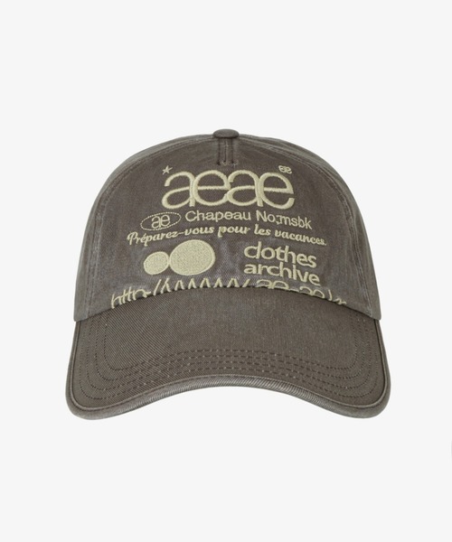 WEB LOGO CAP（キャップ）｜aeae（エーイーエーイー）のファッション