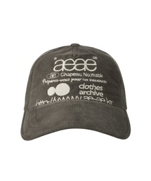 aeae（エーイーエーイー）の「WEB LOGO CAP（キャップ）」