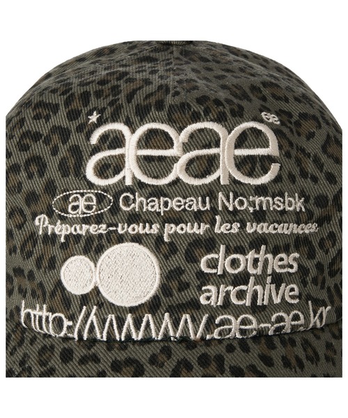 WEB LOGO CAP（キャップ）｜aeae（エーイーエーイー）のファッション