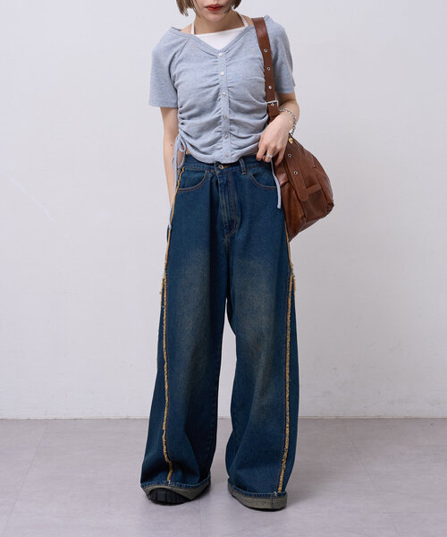 w closet（ダブルクローゼット）の「スターバックルマルチWAYBAG（トートバッグ・レディース・ブラック/ブラウン・FREE）」の8枚目の写真