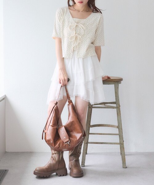 w closet（ダブルクローゼット）の「スターバックルマルチWAYBAG（トートバッグ・レディース・ブラック/ブラウン・FREE）」の16枚目の写真