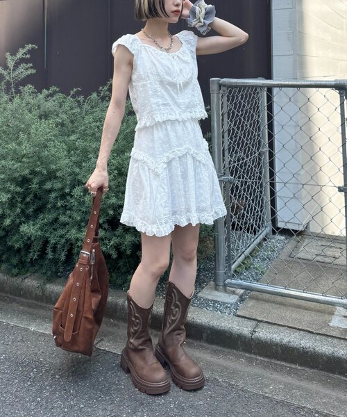 w closet（ダブルクローゼット）の「スターバックルマルチWAYBAG（トートバッグ・レディース・ブラック/ブラウン・FREE）」の21枚目の写真